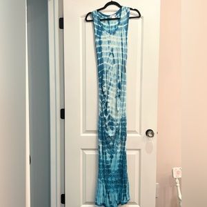 Brand New With Tags Venus Tie Dye turquoise dress with lace!